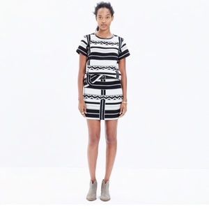 Madewell Structured Short Sleeve Blouse